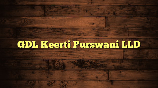 GDL Keerti Purswani LLD
